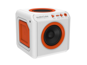 Boxa portabila cu bluetooth AudioCube |Portable| - Alb, max 40 W, efect surround