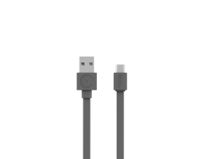 Cablu de incarcare USB | microUSB | - 1,5m - Gri