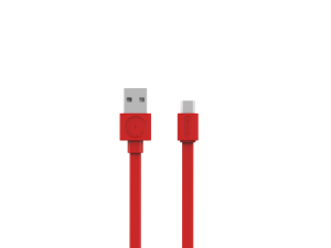 Cablu de incarcare USB | microUSB | - 1,5m - Roșu