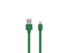 Cablu de incarcare USB | micro-USB | - 1,5m - Verde