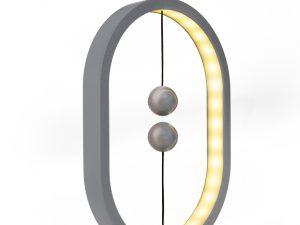 Veioză Heng Balance Mini - gri deschis, cablu USB-C 1m