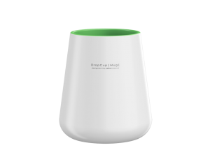 Cană DropCup, interior verde, 290 ml